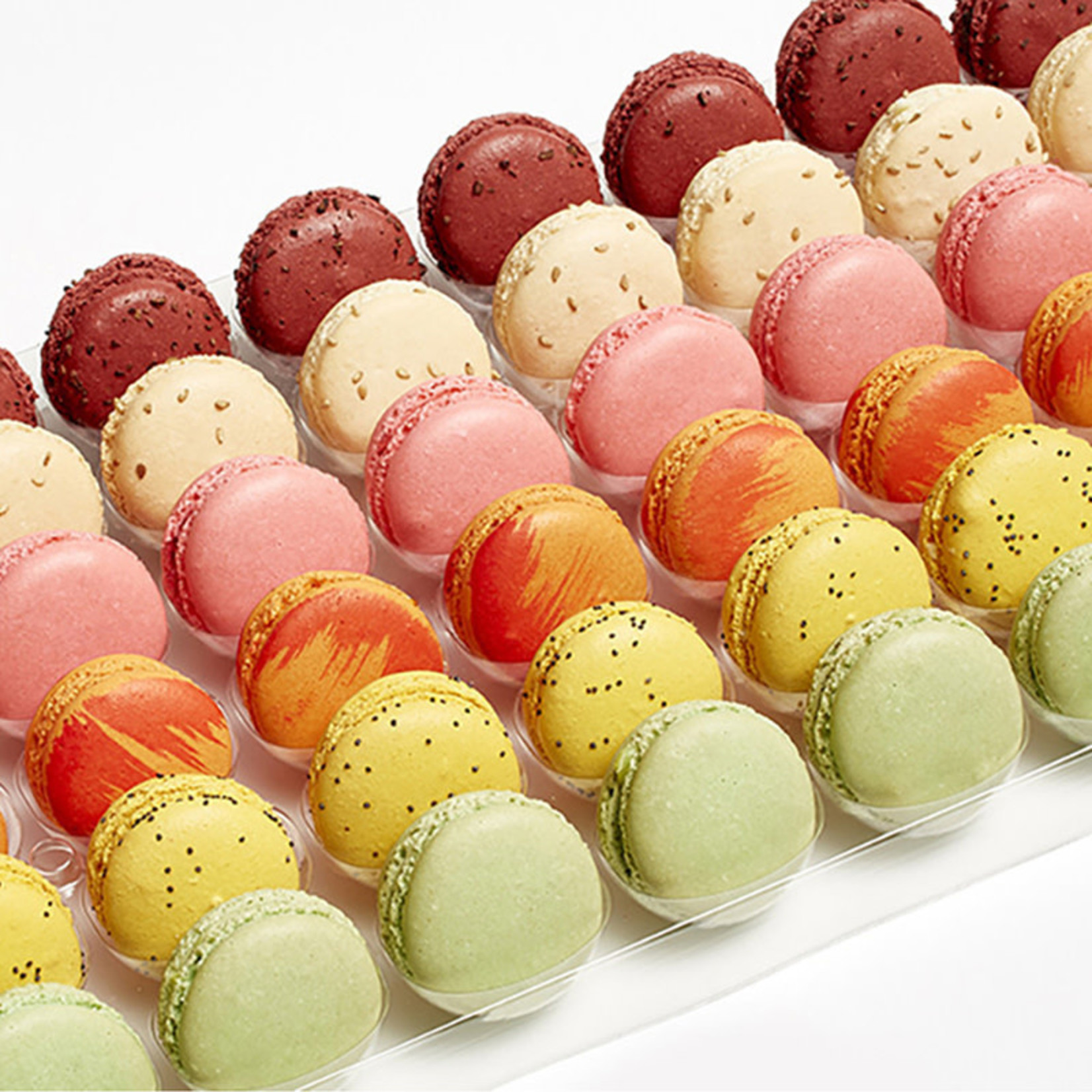 Macarons - Parisien Collection, 6 flavors (48ct) sleeve, BON300-S