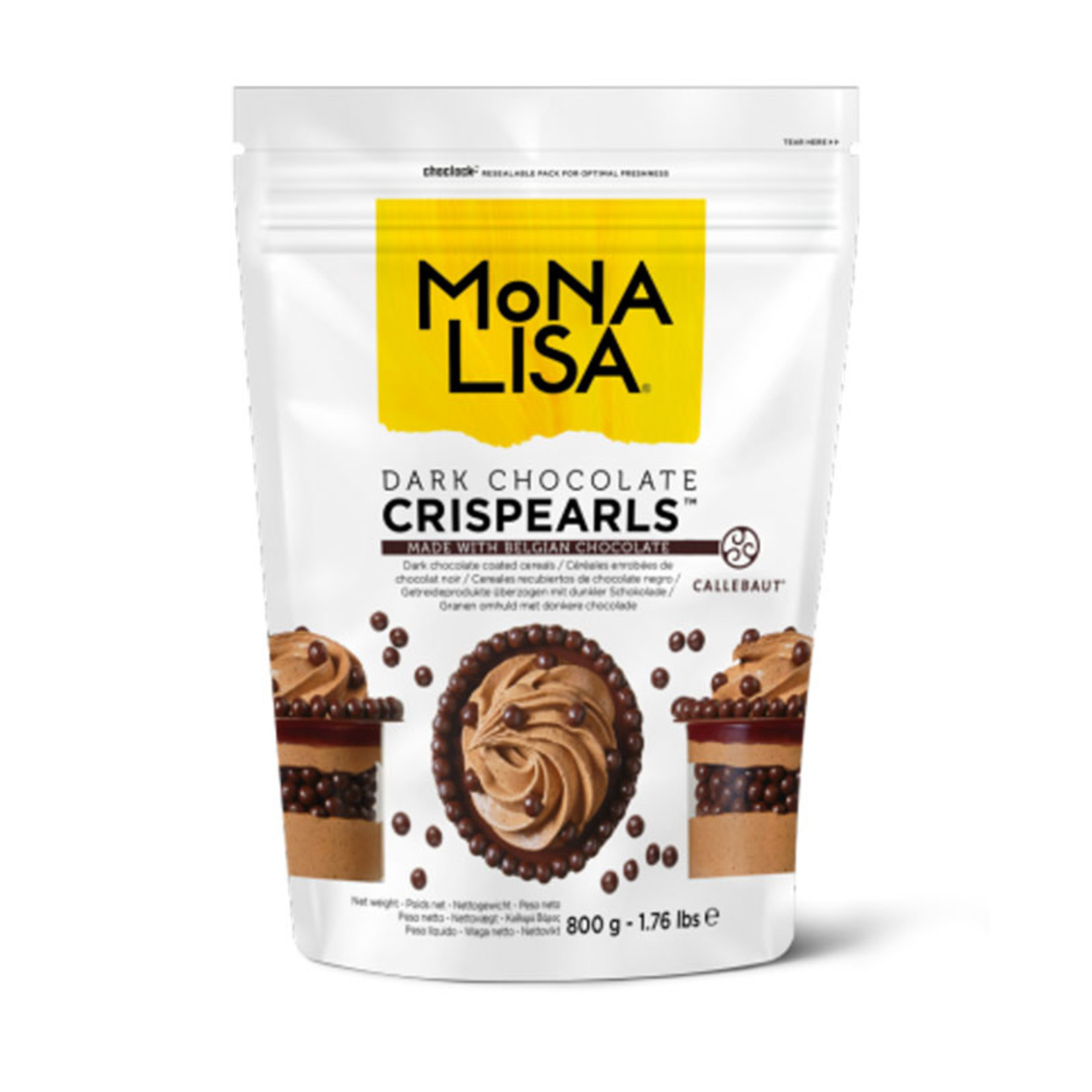 Mona Lisa Mona Lisa - Dark Chocolate Crispearls - 800 g