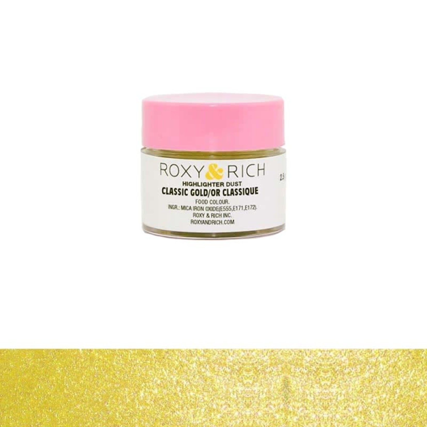 Roxy & Rich Roxy & Rich - Highlighter Dust, Classic Gold - 2.5g