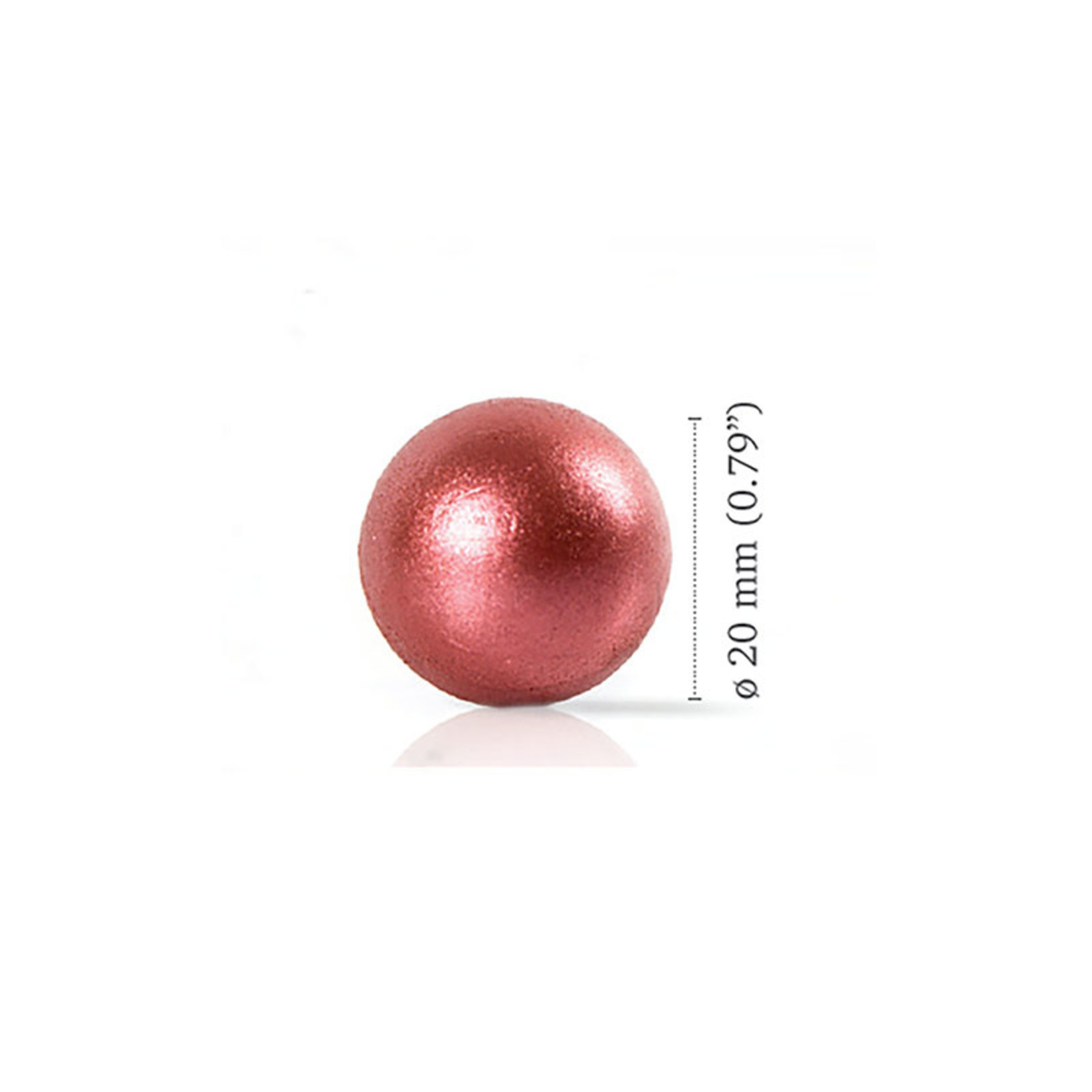Dobla Dobla - Chocolate Pearl Red (120pcs), 77200