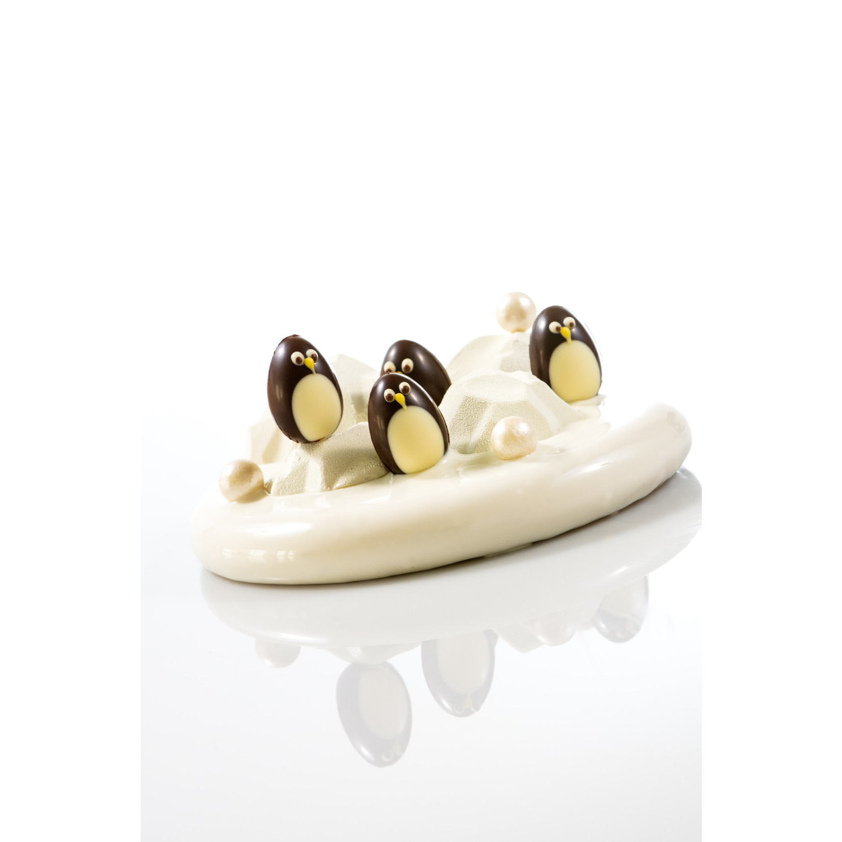 Dobla Dobla - Dark Chocolate Penguin 3D (36 ct)