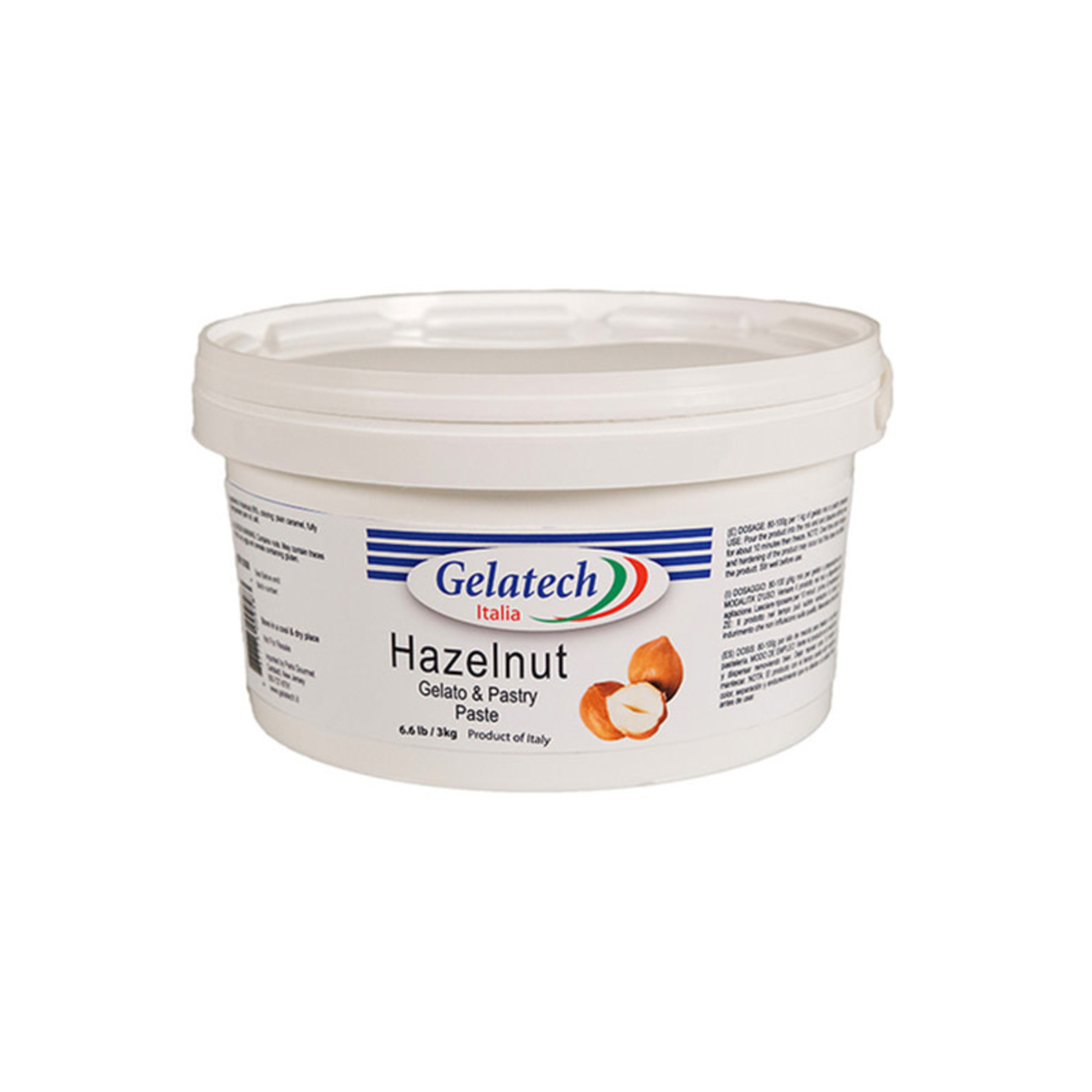 Gelatech Gelatech - Hazelnut Pure Paste - 6.6 lb