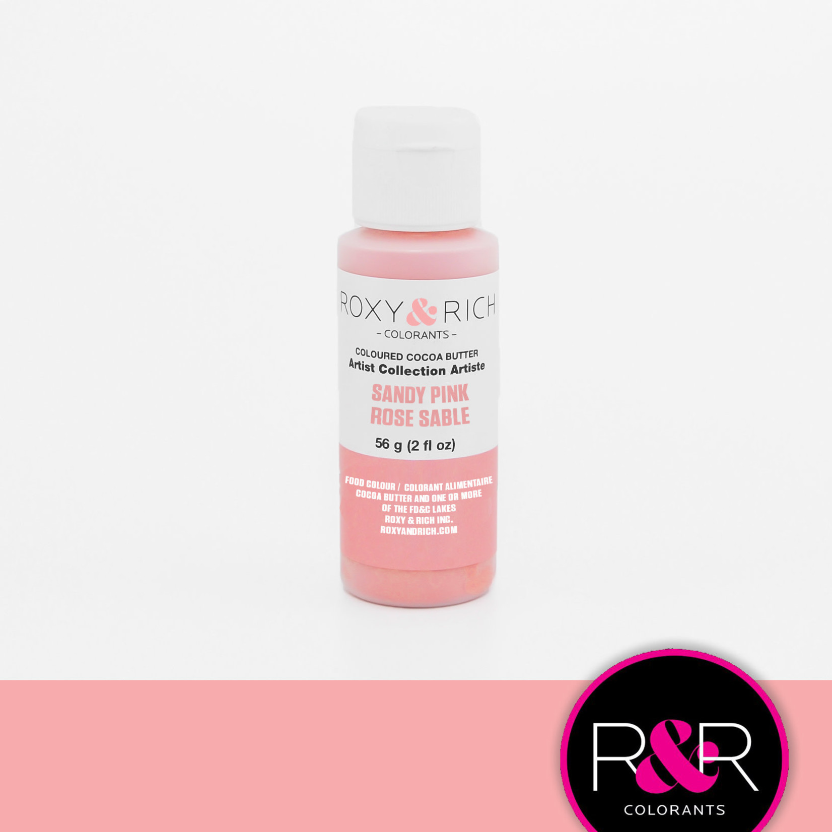 Roxy & Rich Roxy & Rich - Sandy Pink Cocoa Butter - 2 oz