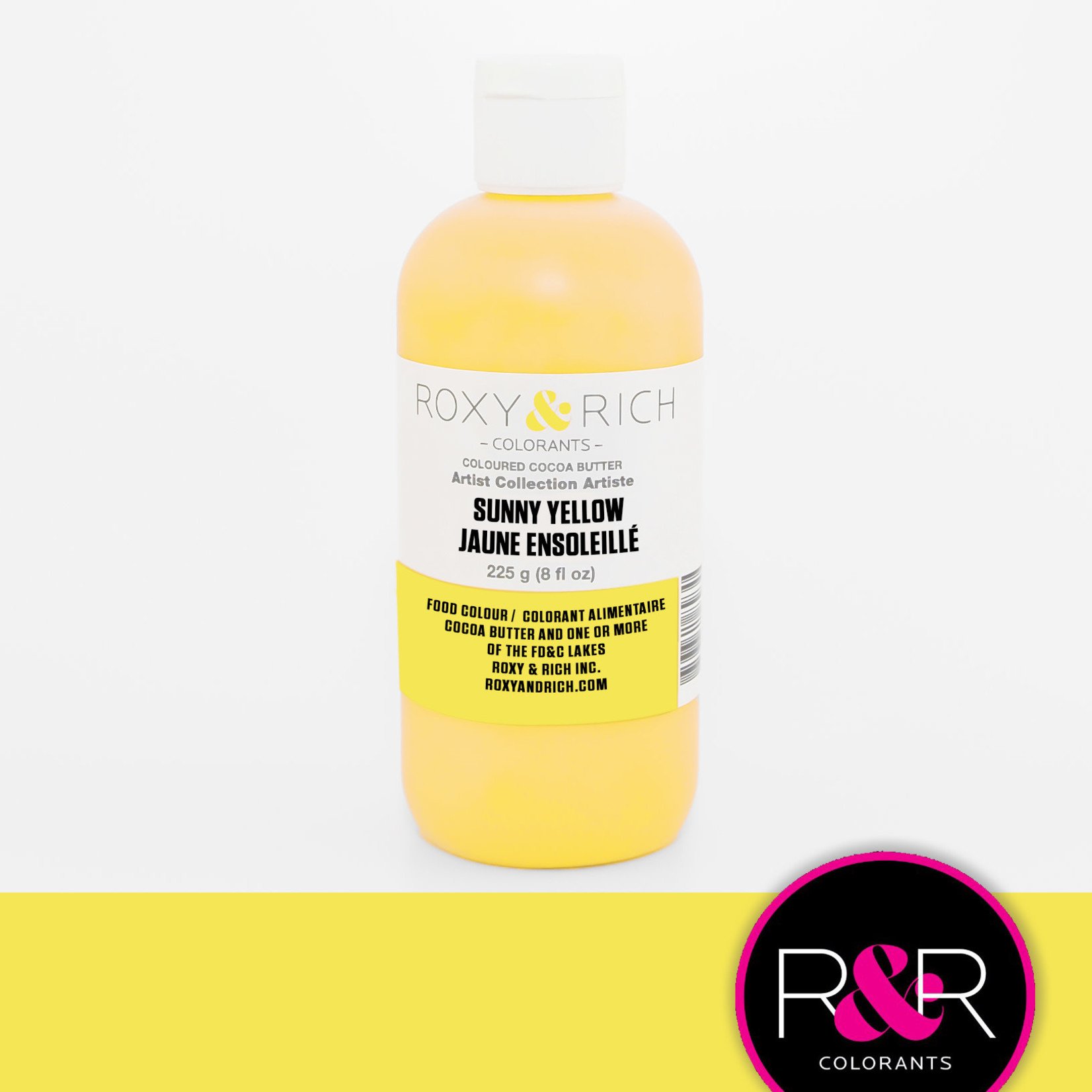 Roxy & Rich Roxy & Rich - Sunny Yellow Cocoa Butter - 8 oz