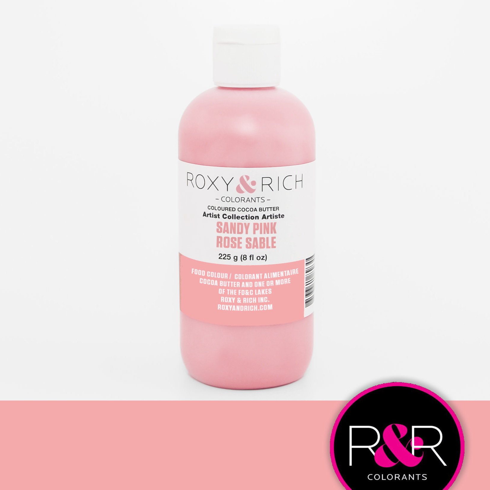 Roxy & Rich Roxy & Rich - Cocoa Butter, Sandy Pink - 8oz, BC8-017
