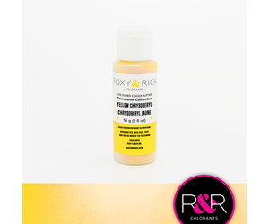 【R&B】Coacoa Roxy & Rich Yellow Chrysoberyl Cocoa Butter 2 oz - Pastry Depot