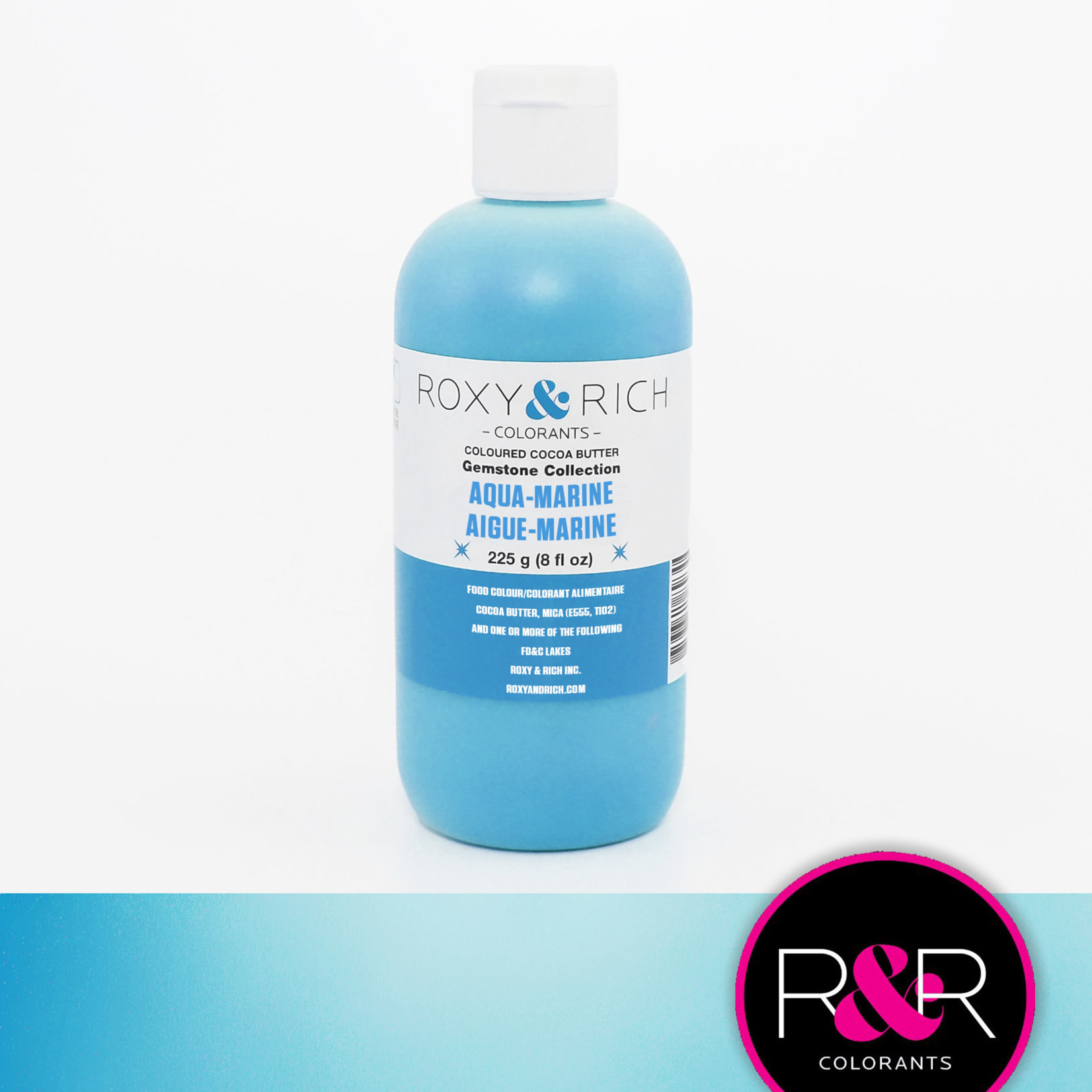 Roxy & Rich Roxy & Rich - Aquamarine Cocoa Butter - 8 oz