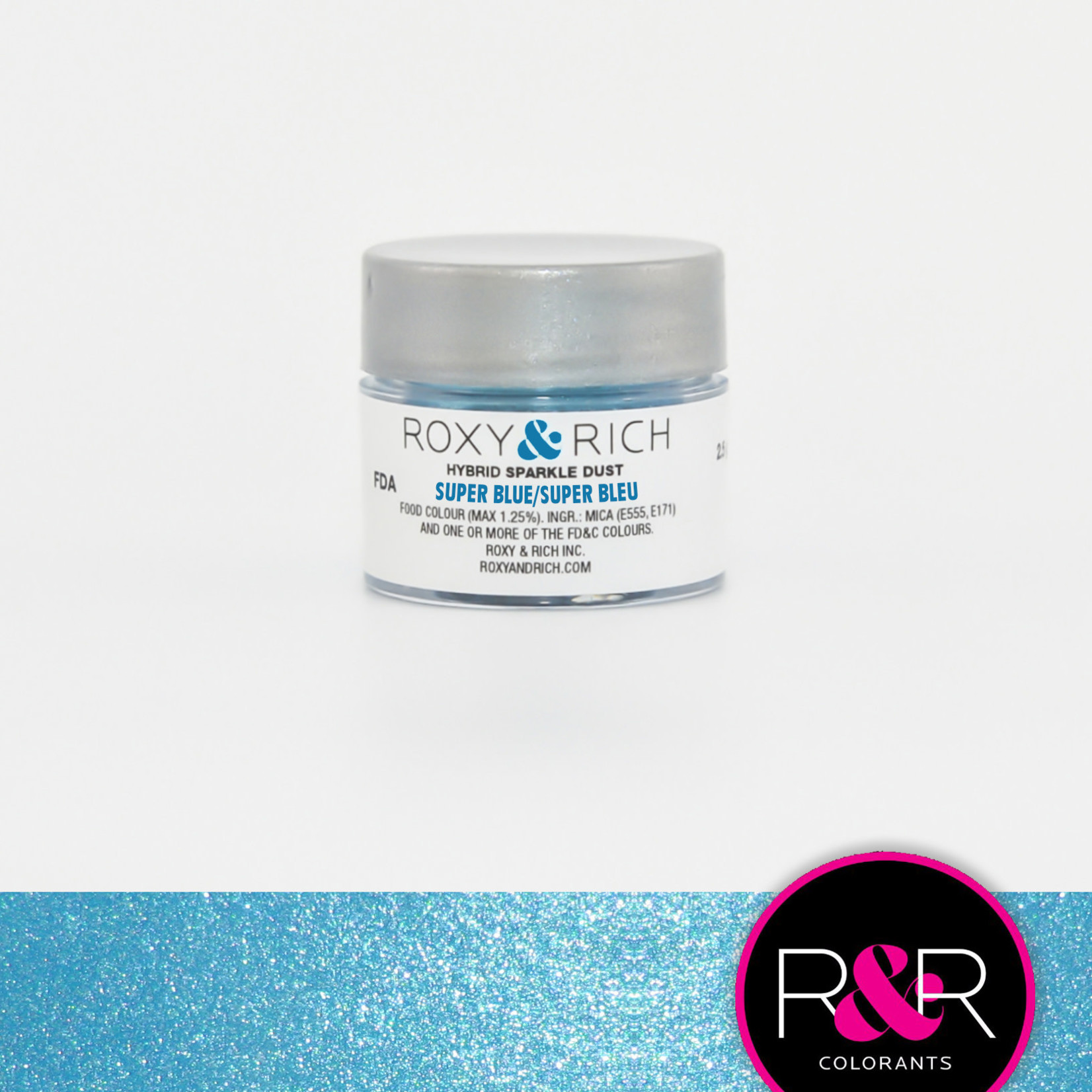 Roxy & Rich Roxy & Rich - Sparkle Dust, Super Blue -