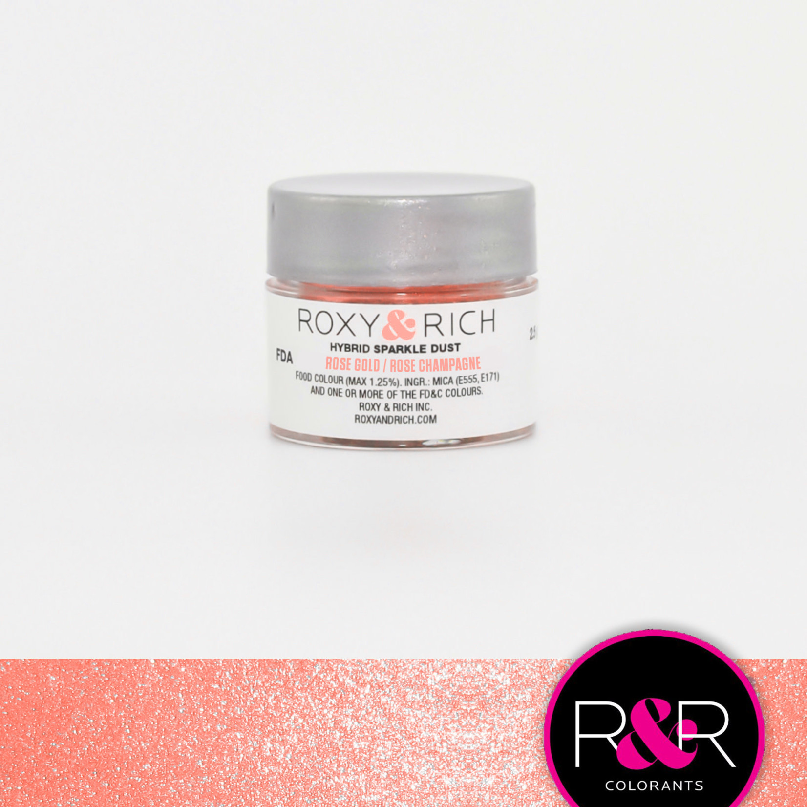 Roxy & Rich Roxy & Rich - Sparkle Dust, Rose Gold -