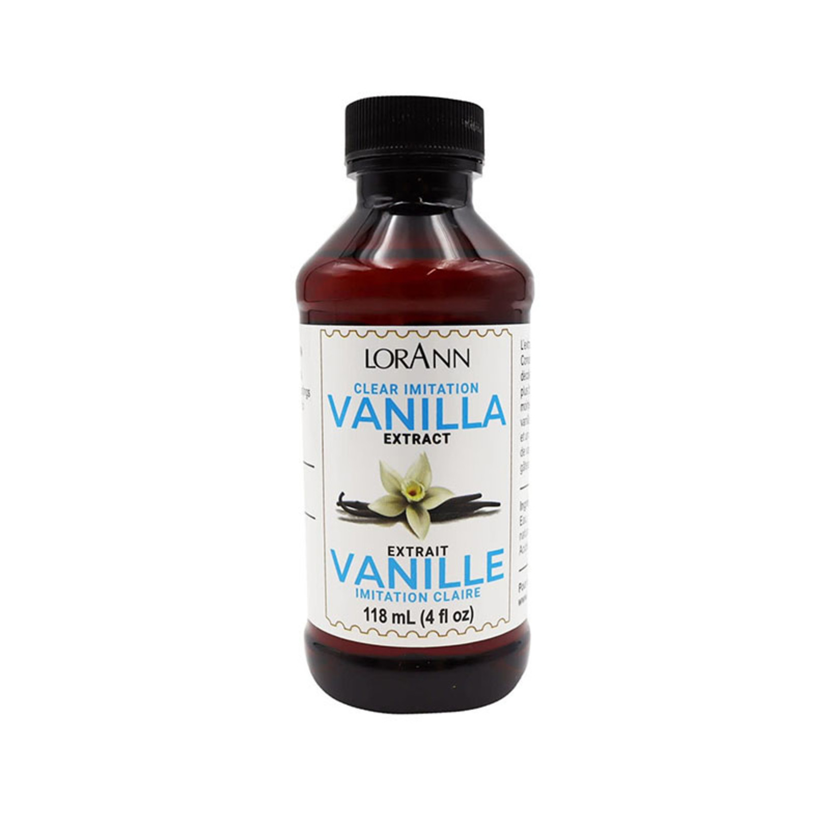 Lorann Lorann - Clear Vanilla Extract - 4 oz