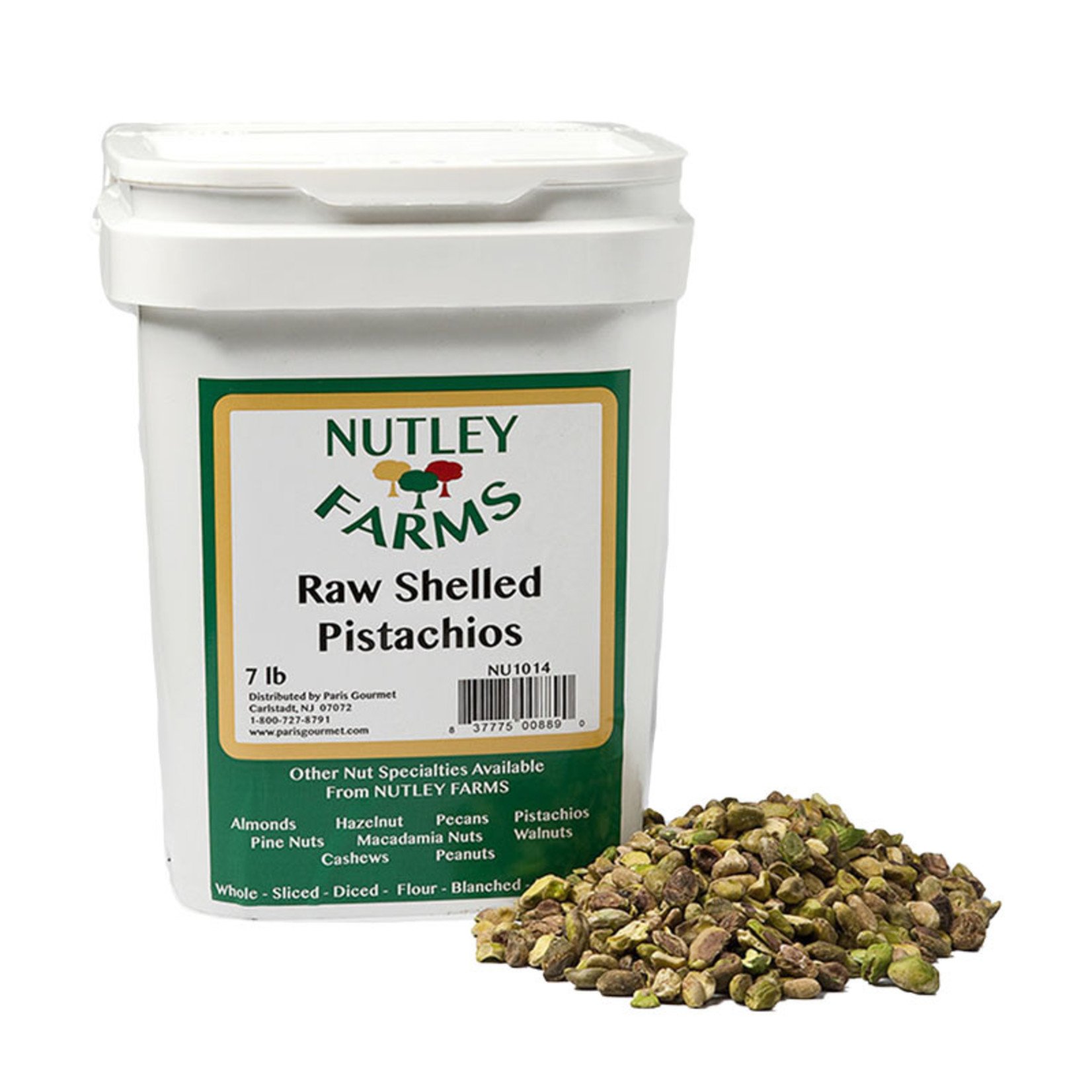 Nutley Farms Nutley Farms - Pistachio Raw and Shelled - 7 lb