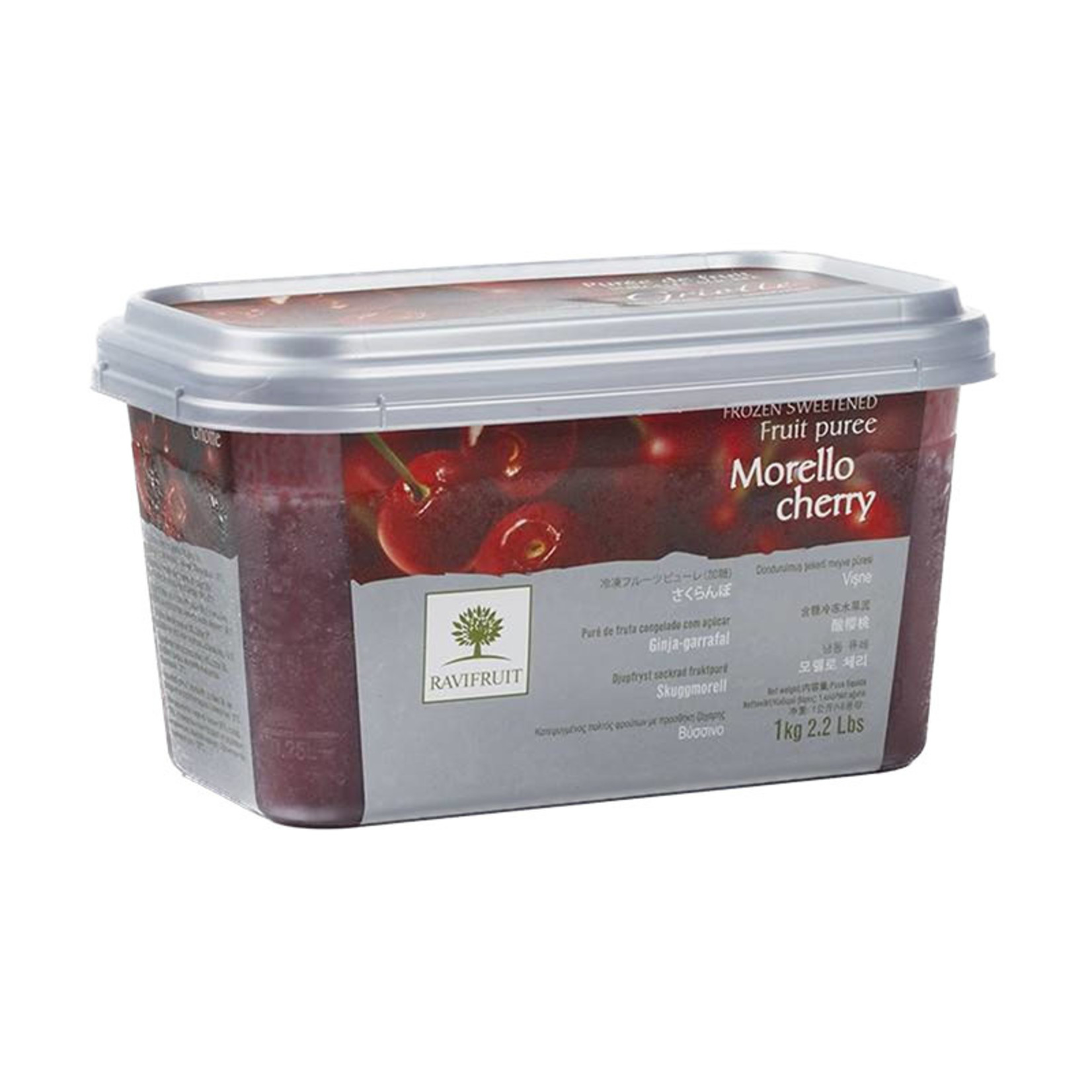 Ravifruit Ravifruit - Cherry Morello Frozen Puree - 2.2 lb