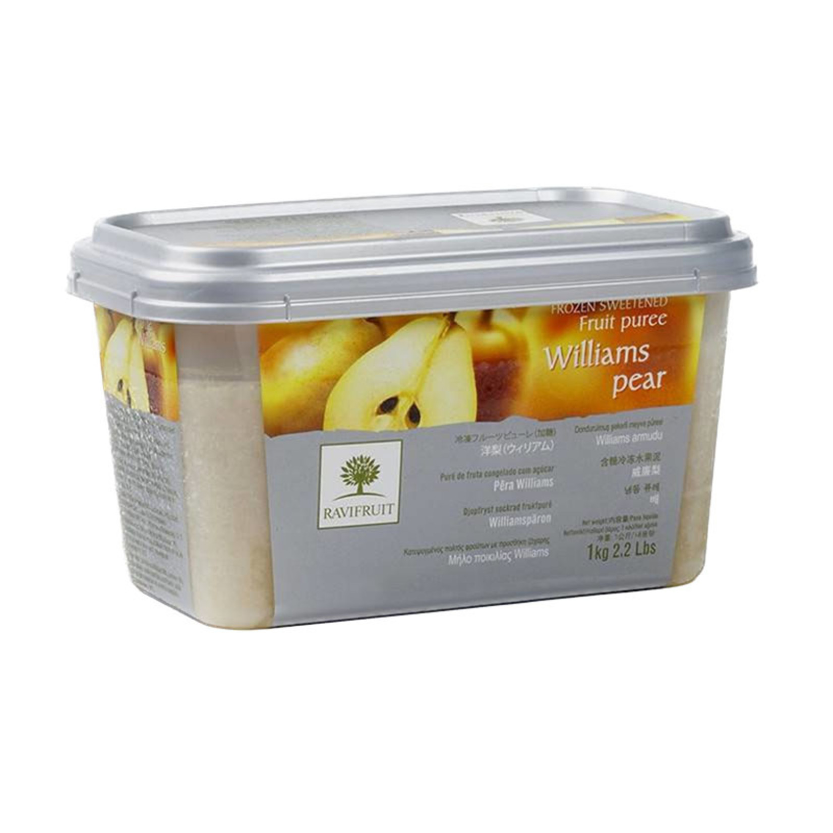 Ravifruit Ravifruit - Pear William Frozen Puree - 2.2 lb