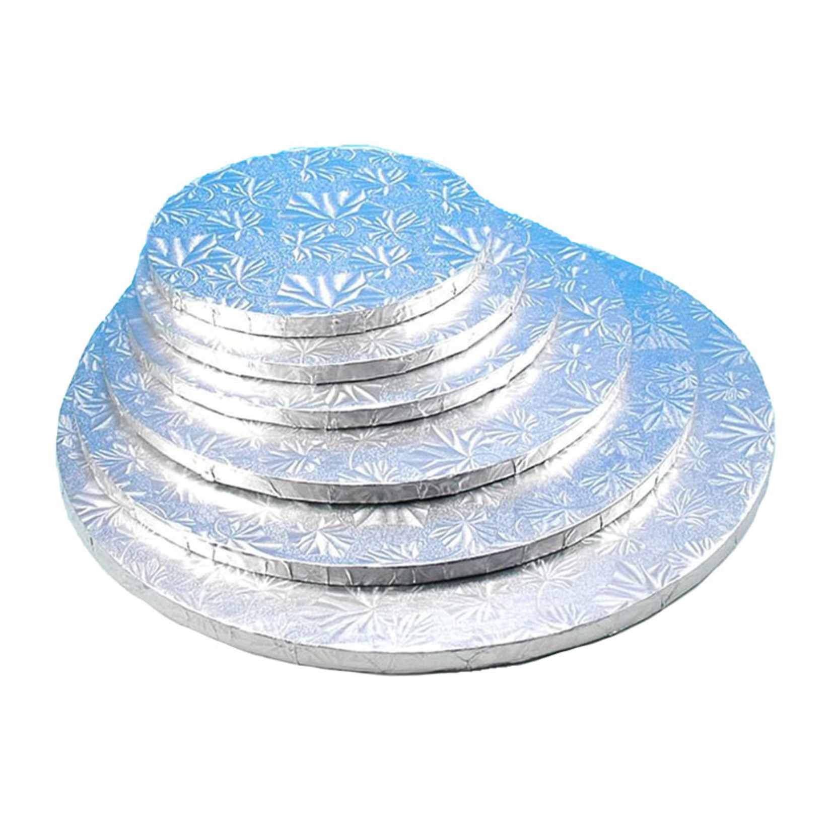 enjay enjay cake drum 1 2 round silver