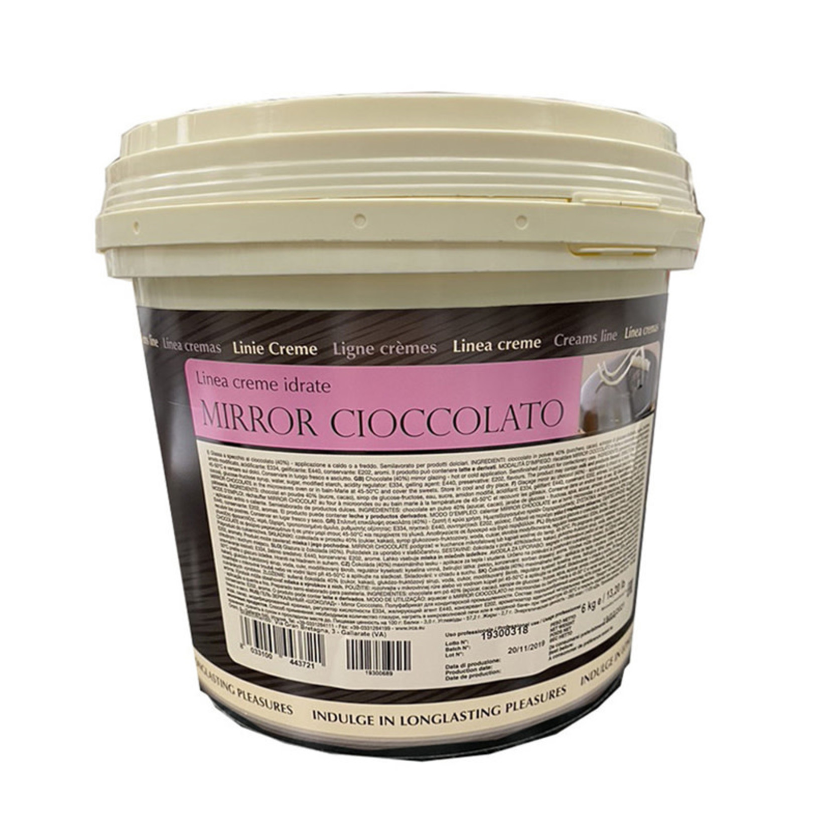 Irca Irca - Dark Chocolate Mirror Glaze - 13.2 lb