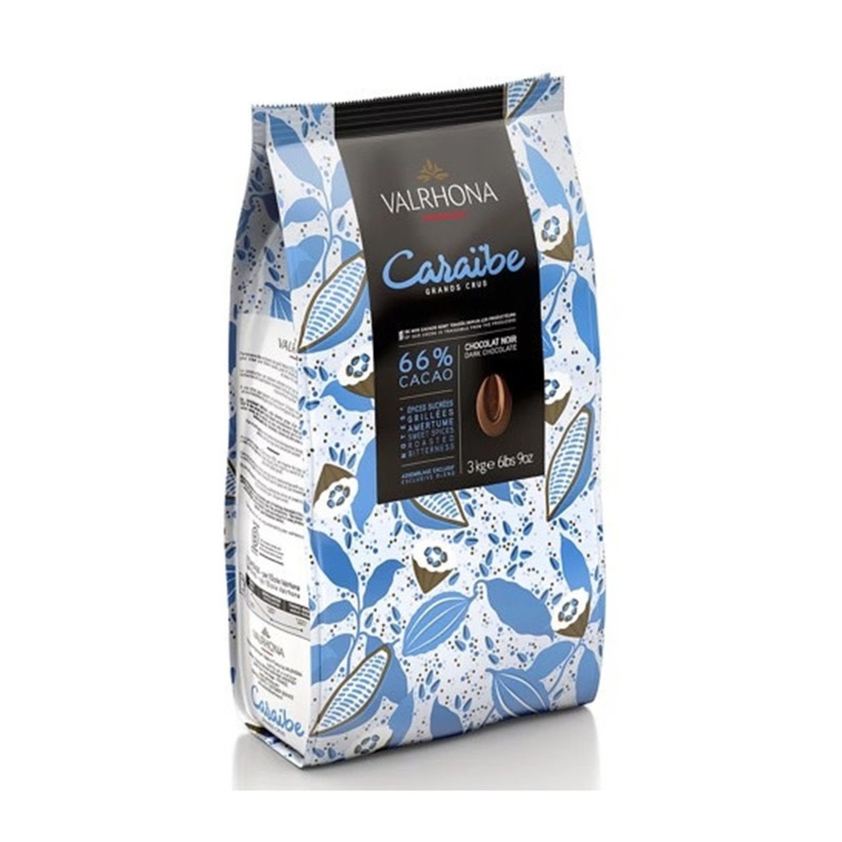 Valrhona Valrhona - Caraibe Dark Chocolate 66% - 6.6 lb