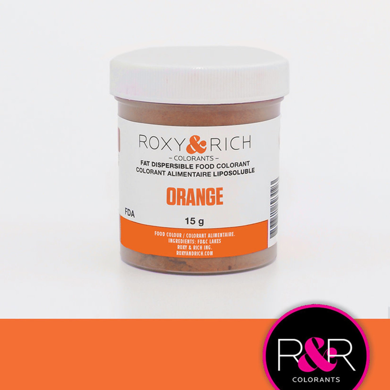 Colorant orange alimentaire liposoluble - Roxy & Rich