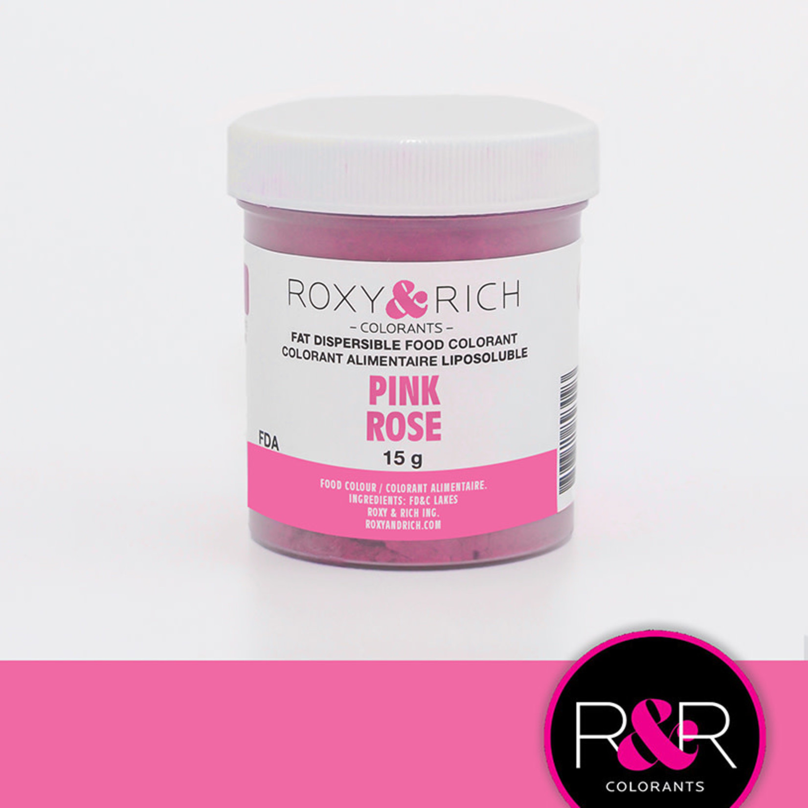 Roxy & Rich Roxy & Rich - Fat Dispersible Powdered Color, Pink -