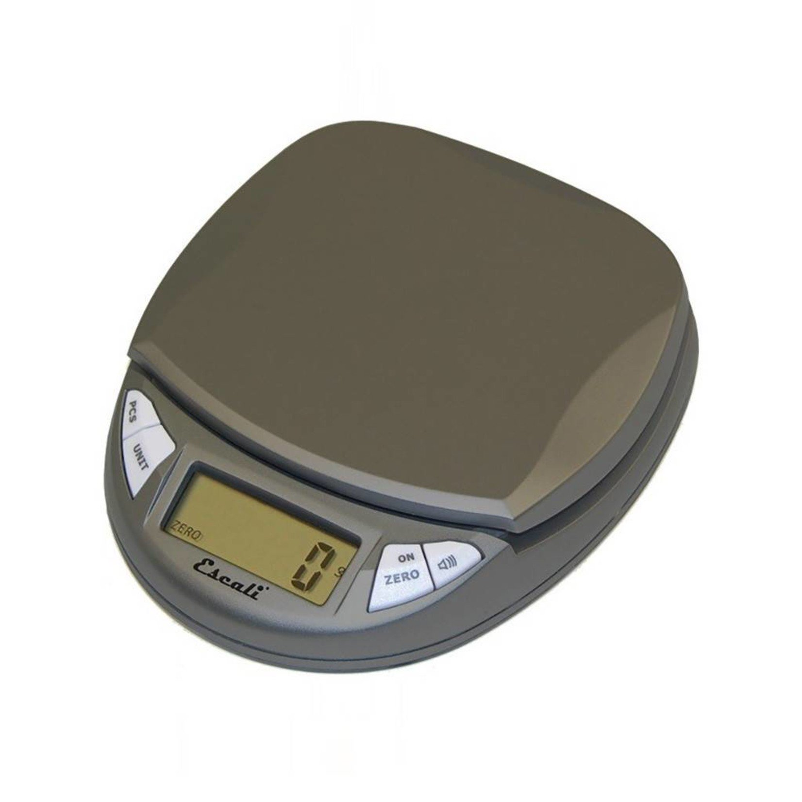 Escali Digital Food Scale, Pico in Silver-Gray with 11 Pound Capacity