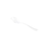 Sweet Flavor Plasticware - Mini Spoon, Clear - 4'' (250ct), CS50700