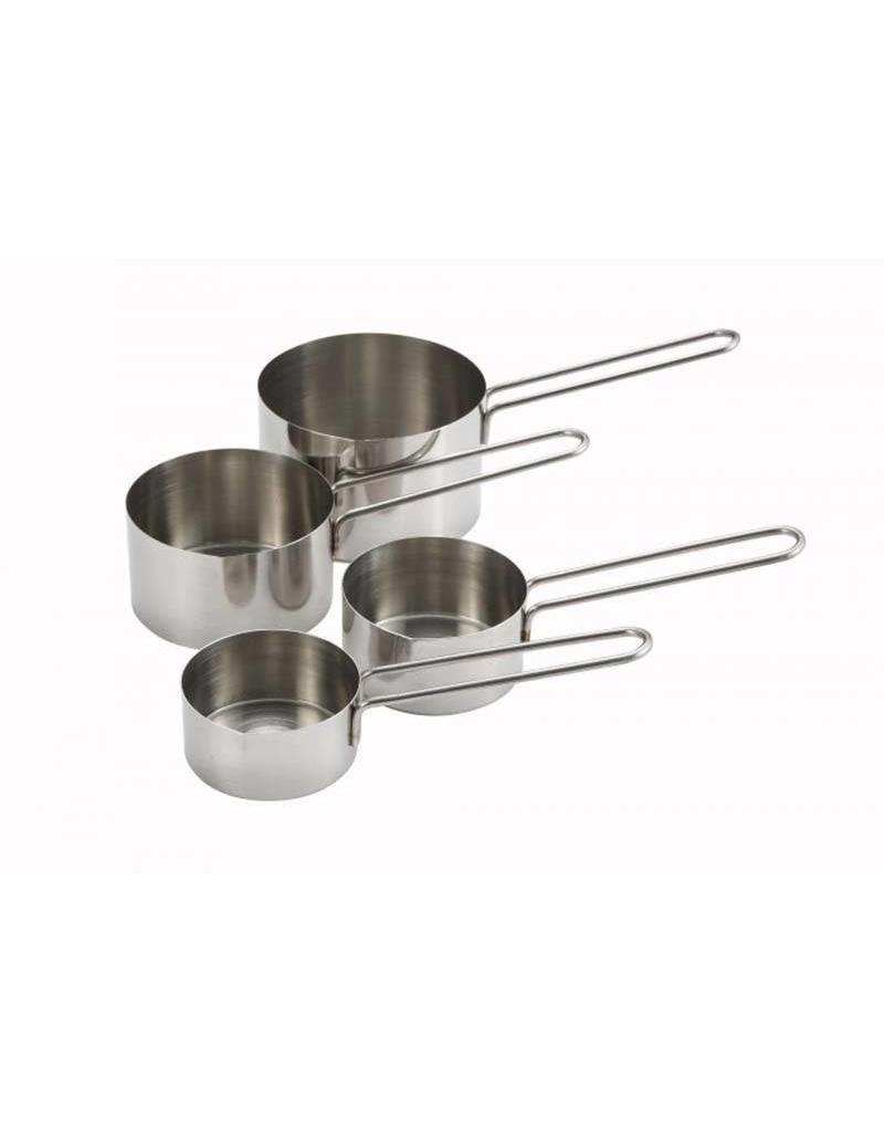 Winco Winco Measuring Cups 14 13 12 1 Cup Sizes Mcp 4p