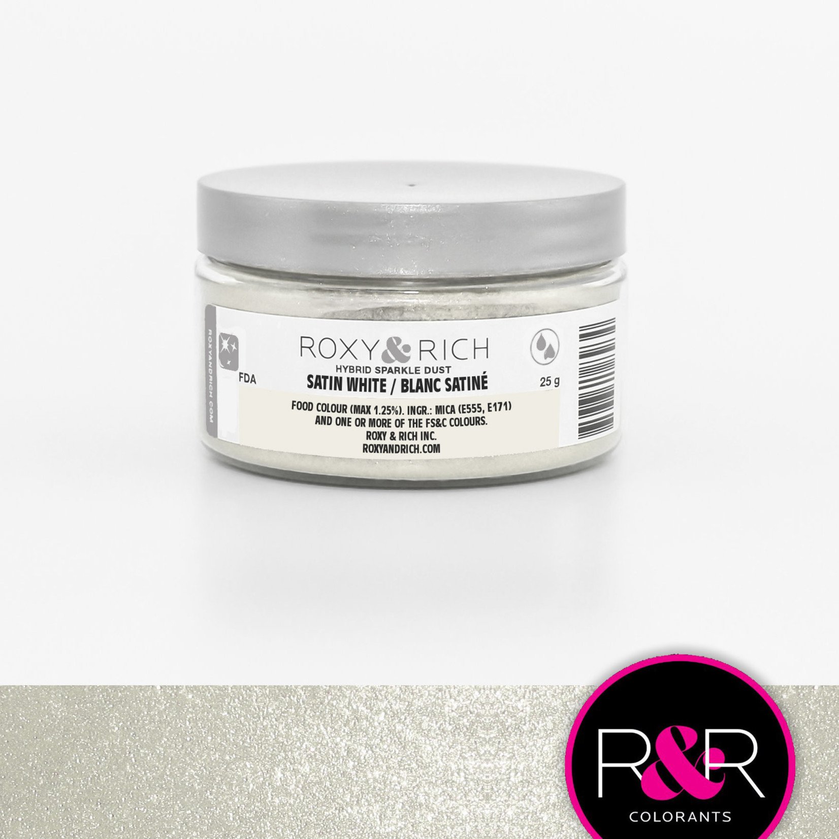 Roxy & Rich Roxy & Rich - Sparkle Dust, Satin White -