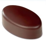 Pavoni Pavoni - Artisanal Polycarbonate Chocolate Mold, Oval - Smooth, PC115