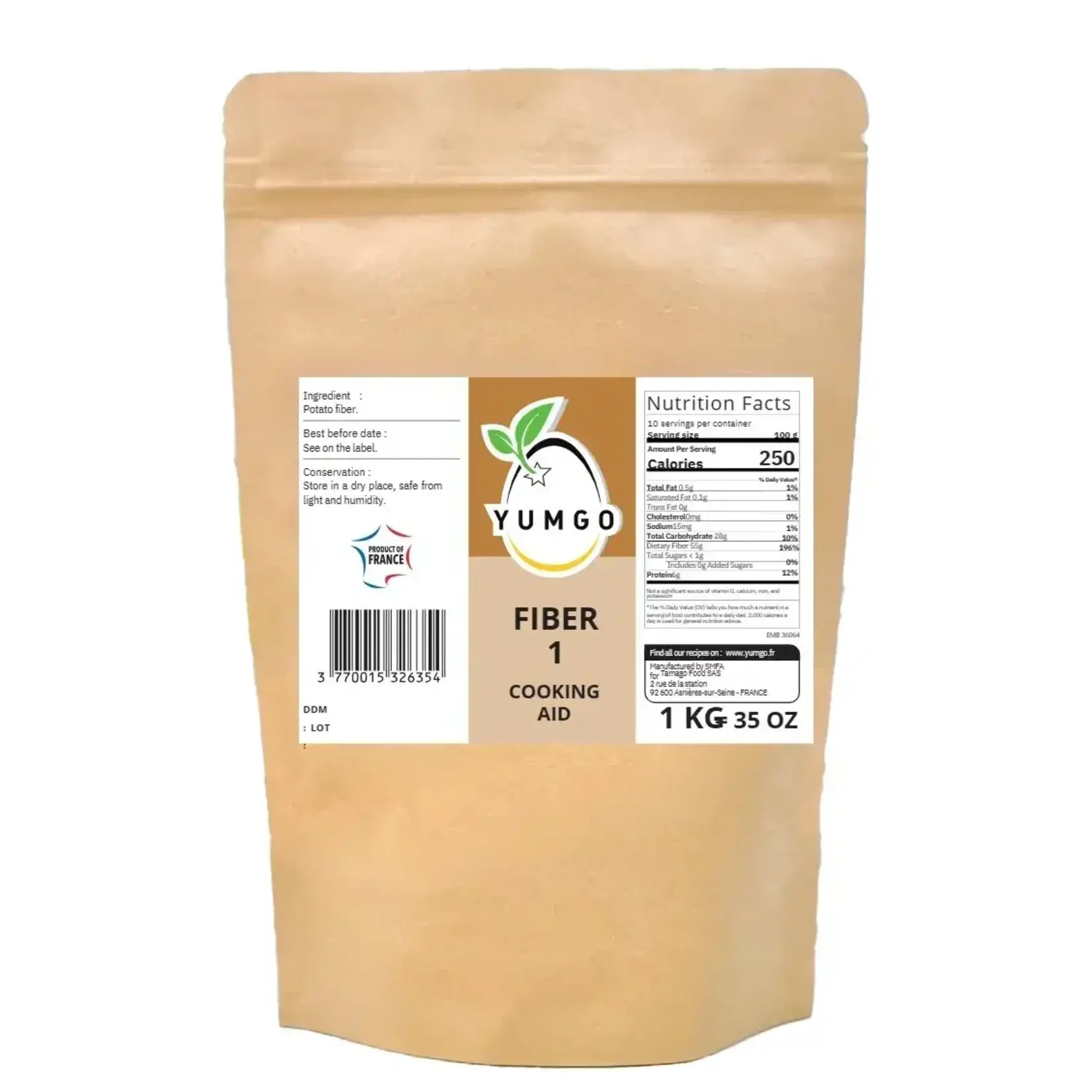 Yumgo Yumgo - Potato  Fiber - 1 kg