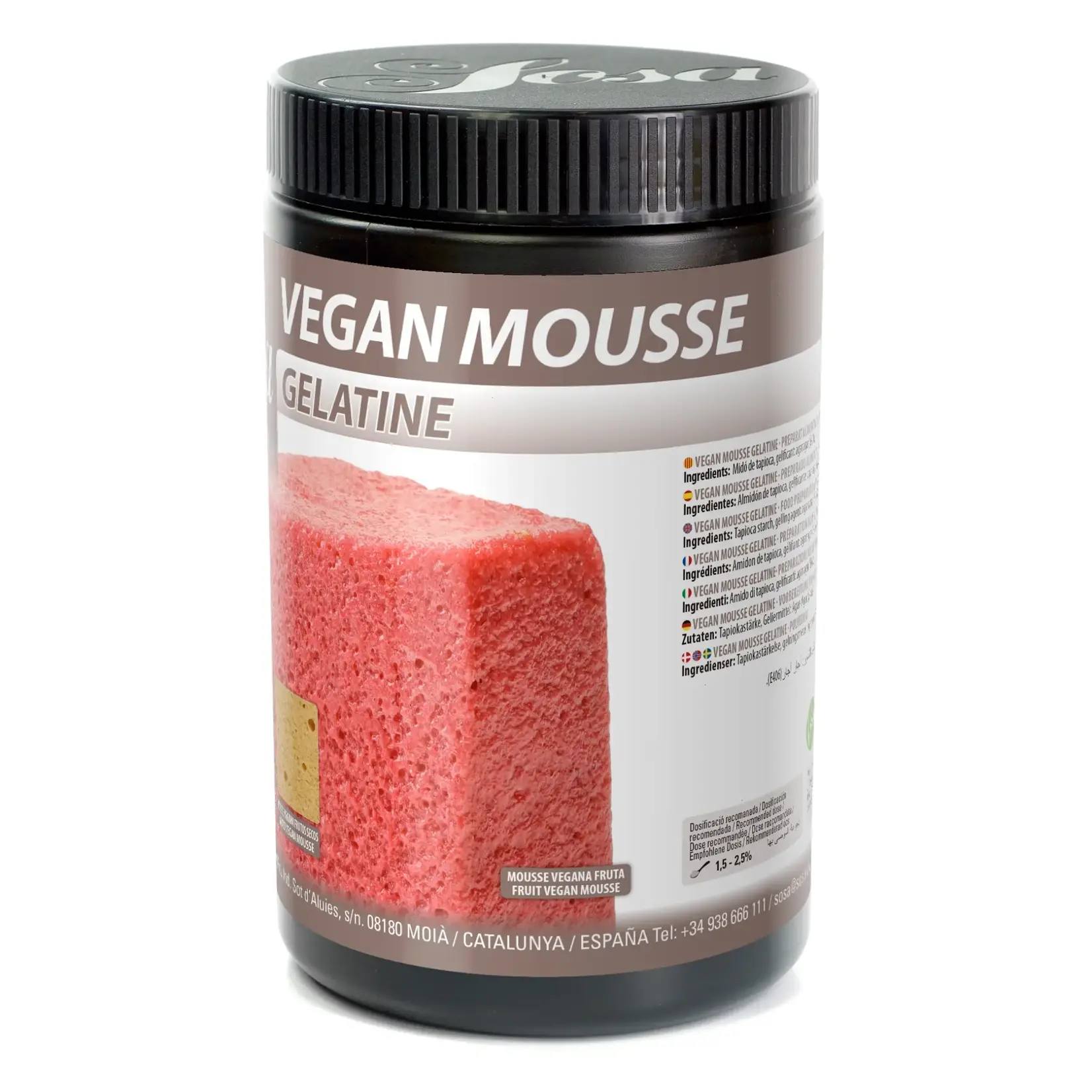 Sosa Sosa - Vegan Mousse Gelatin - 500 g