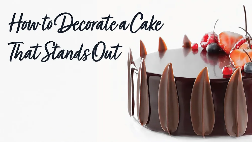 How to Decorate a Cake That Stands Out