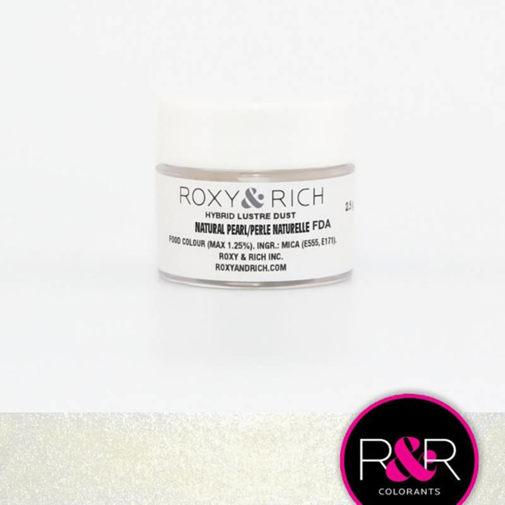 Roxy & Rich Roxy & Rich - Luster Dust, Natural Pearl -