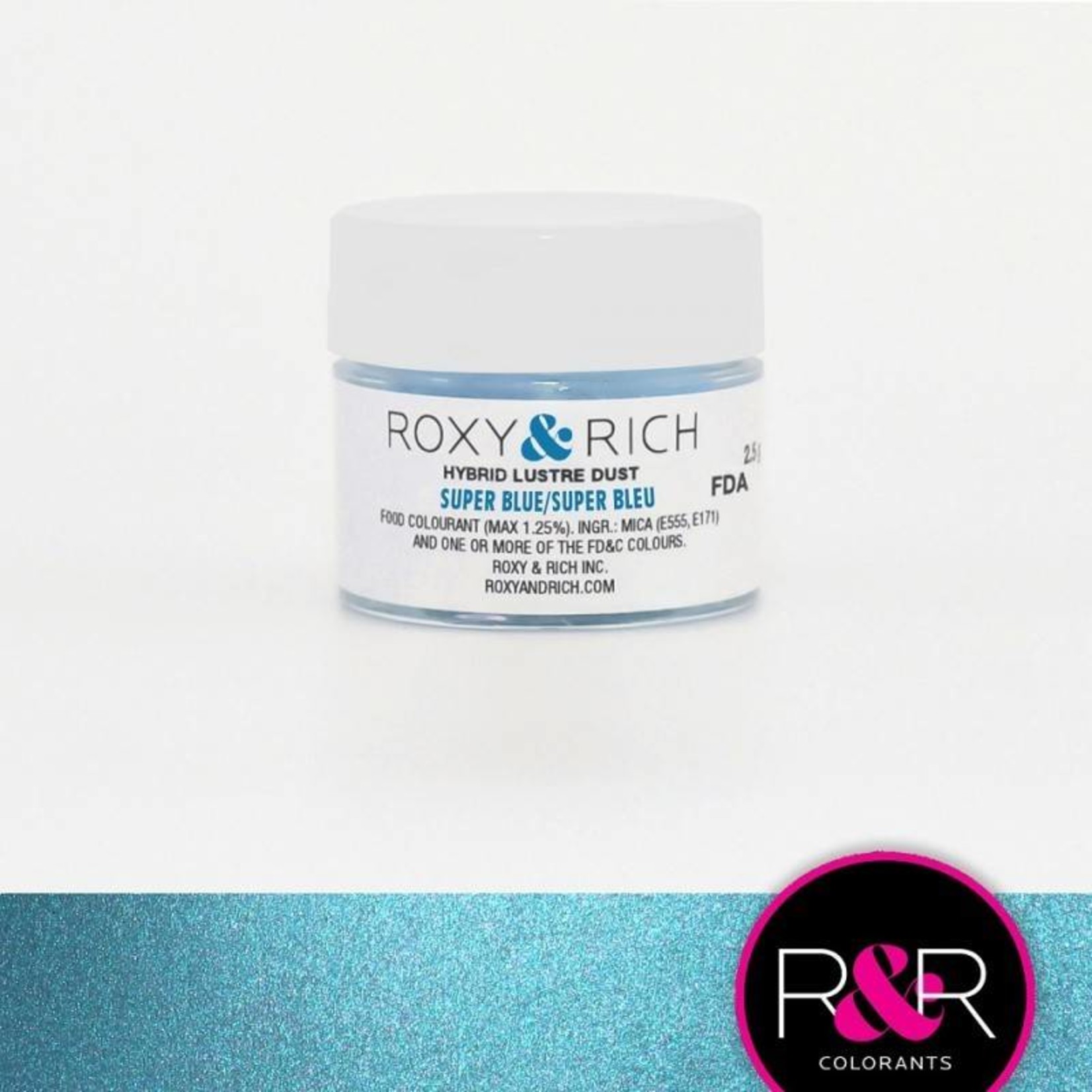 Roxy & Rich Roxy & Rich - Luster Dust, Super Blue -