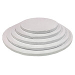 Enjay Enjay - Cake drum - 1/2" round, White -