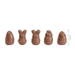 Valrhona Valrhona - Assorted Milk Chocolate Animals (64ct)