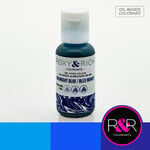 Roxy & Rich Roxy & Rich - Midnight Blue Oil-Based Gel Color - 20 ml