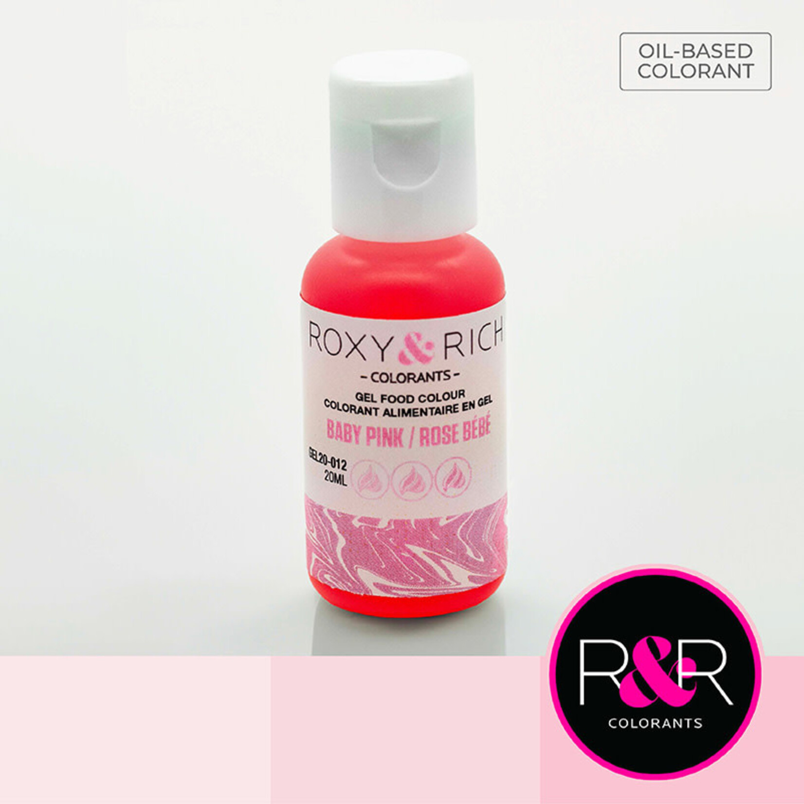 Roxy & Rich Roxy &  Rich - Baby Pink Gel Color - 20 ml