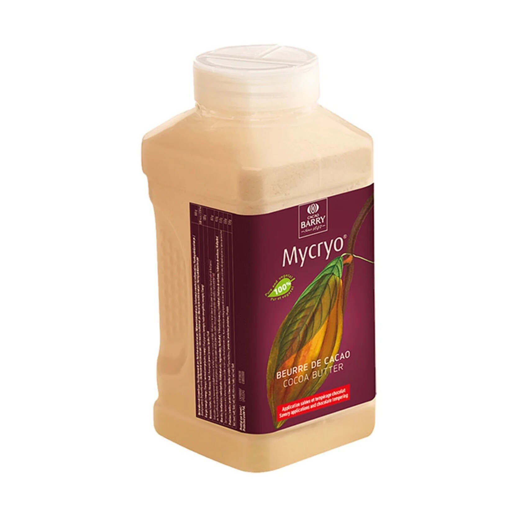 Cacao Barry Cacao Barry - Mycryo cocoa butter - 550 g