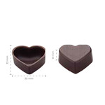 Chocoduc Chocoduc - Dark Chocolate Heart Cup (486 ct)