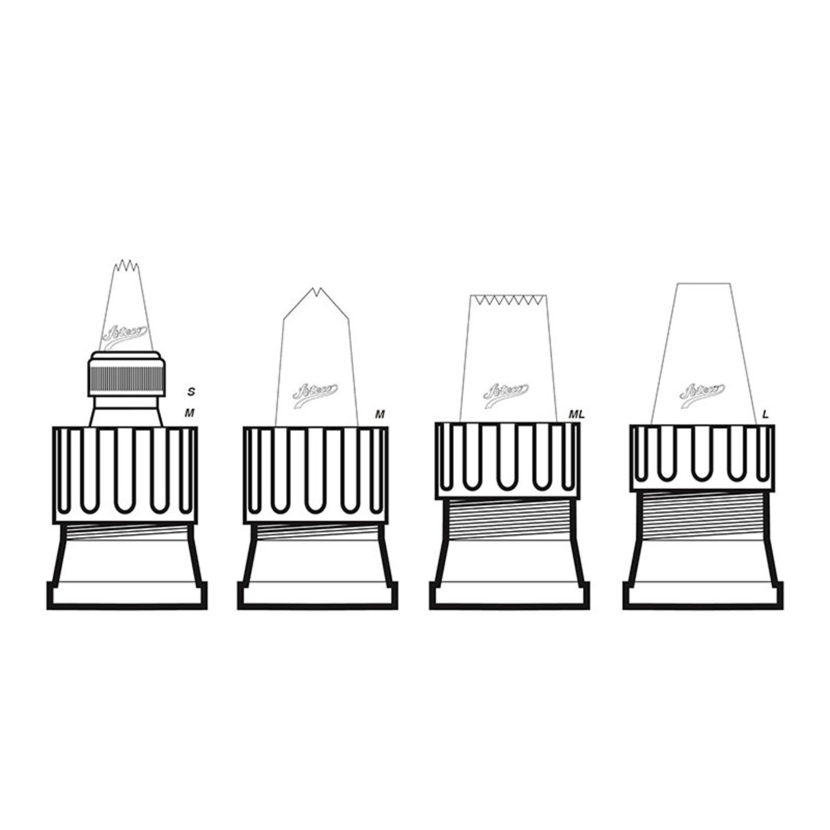 Ateco Ateco - 4 Size Coupler
