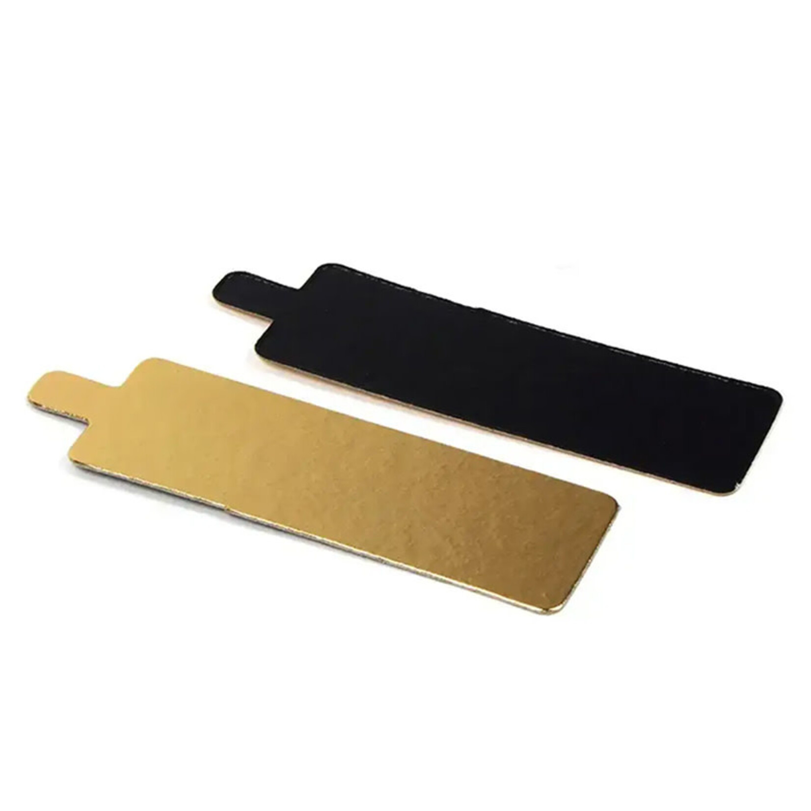 Enjay Enjay - Gold and Black Reversible Rectangle Mono Board - 5x1.75" (650 ct)