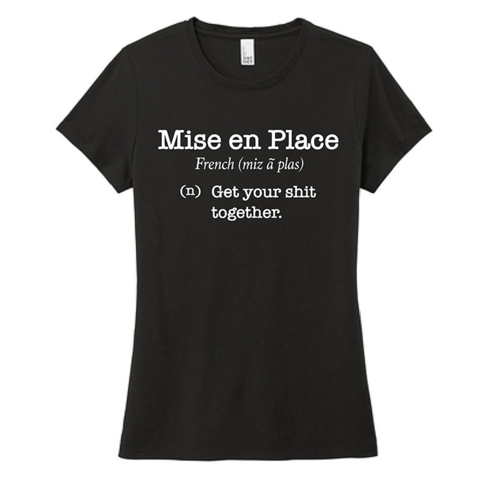 Pastry Depot Pastry Depot - Mise en Place T-shirt, Women 2XL