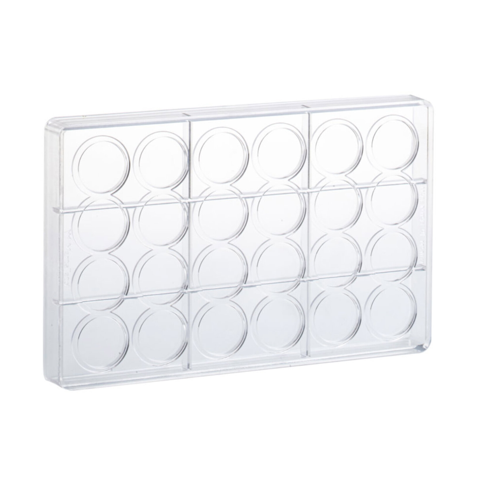 Martellato Martellato - Circle 33 Polycarbonate Chocolate Mold (24 cavity)