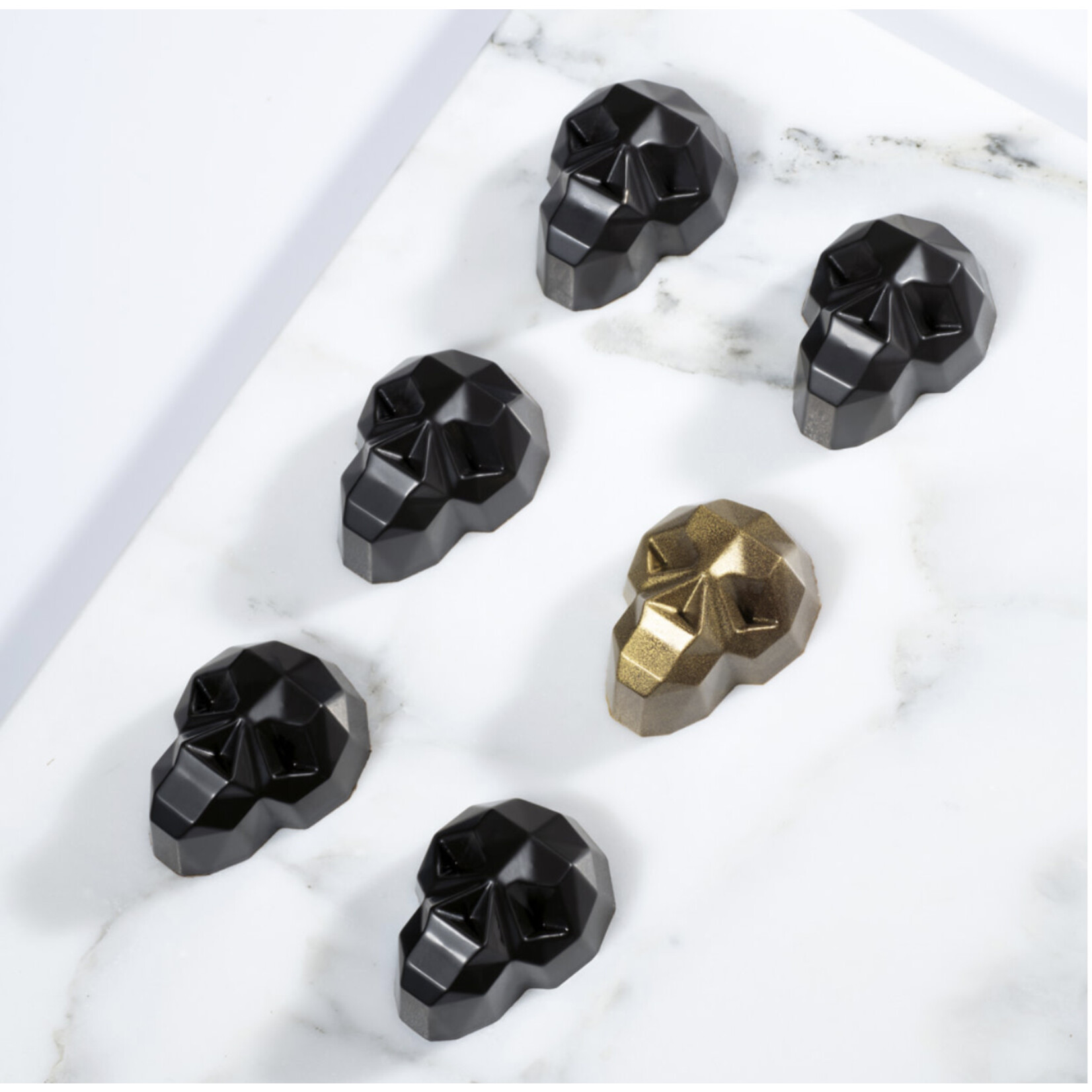 Martellato Martellato - Skull Polycarbonate Chocolate Mold (20 cavity)