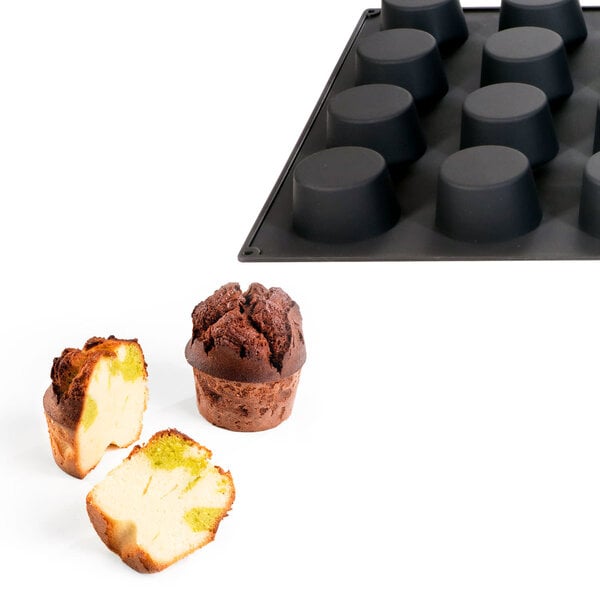 Martellato Mini Muffin Silicone Mold (54 cavity) Pastry Depot