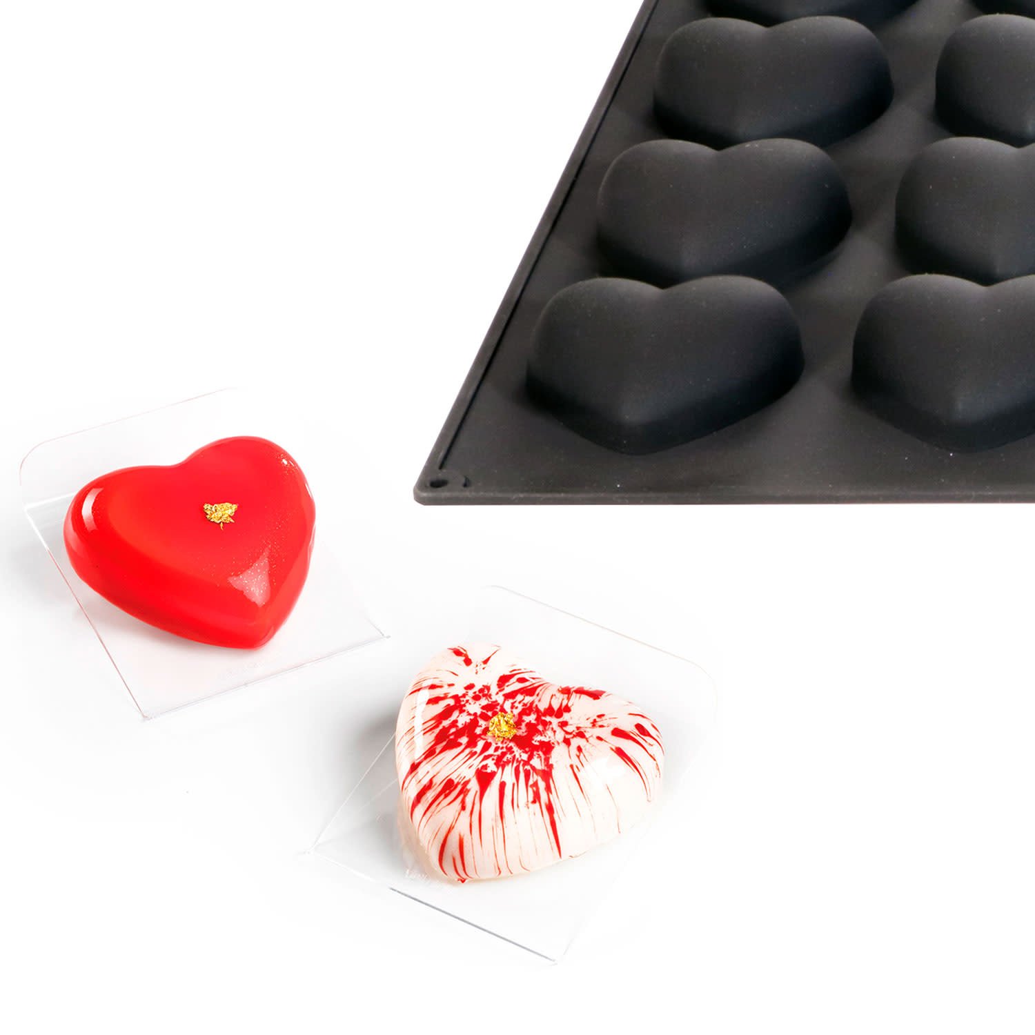 Martellato Love Silicone Mold (24 cavity) Pastry Depot