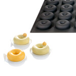 Martellato Martellato - Donuts Silicone Mold (24 cavity)