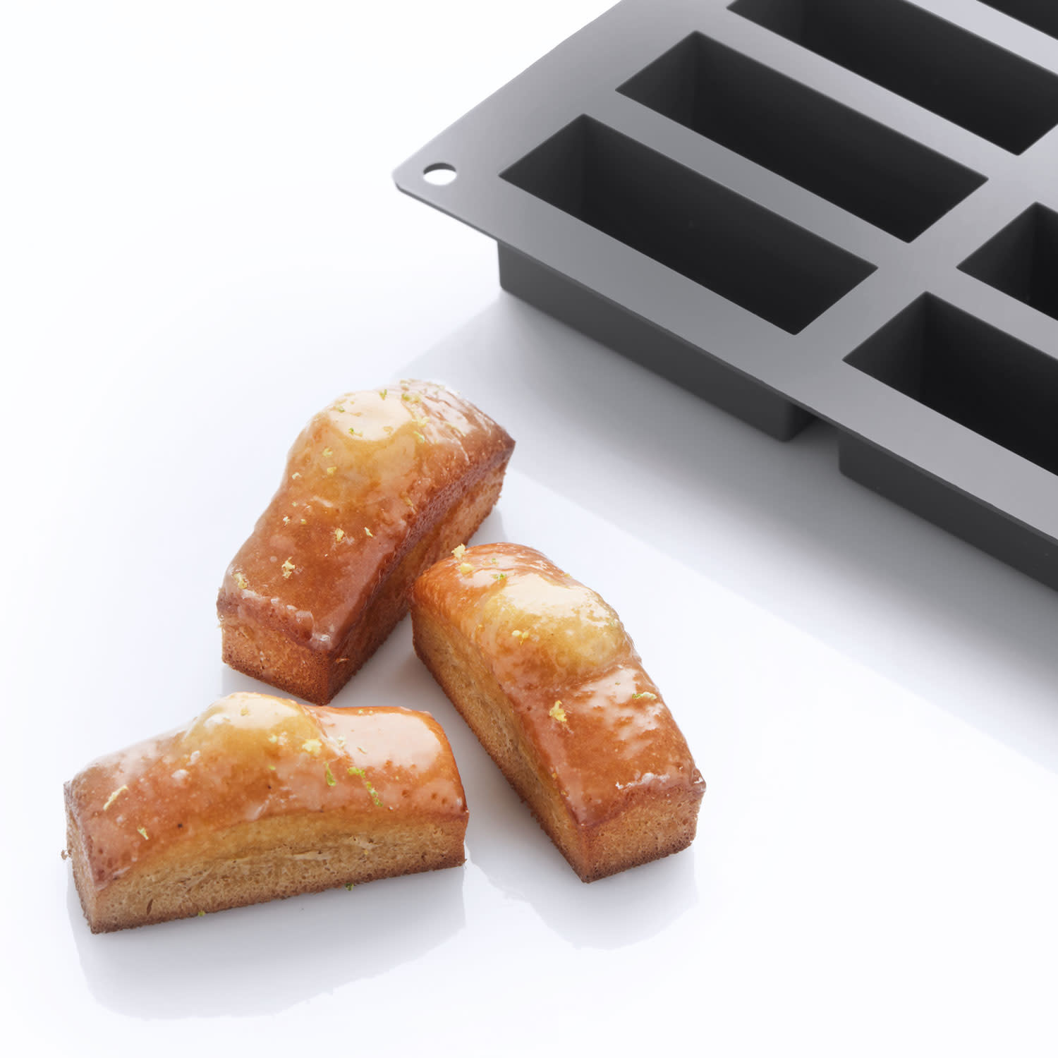 Martellato Plum Cake Silicone Mold (12 cavity) Pastry Depot