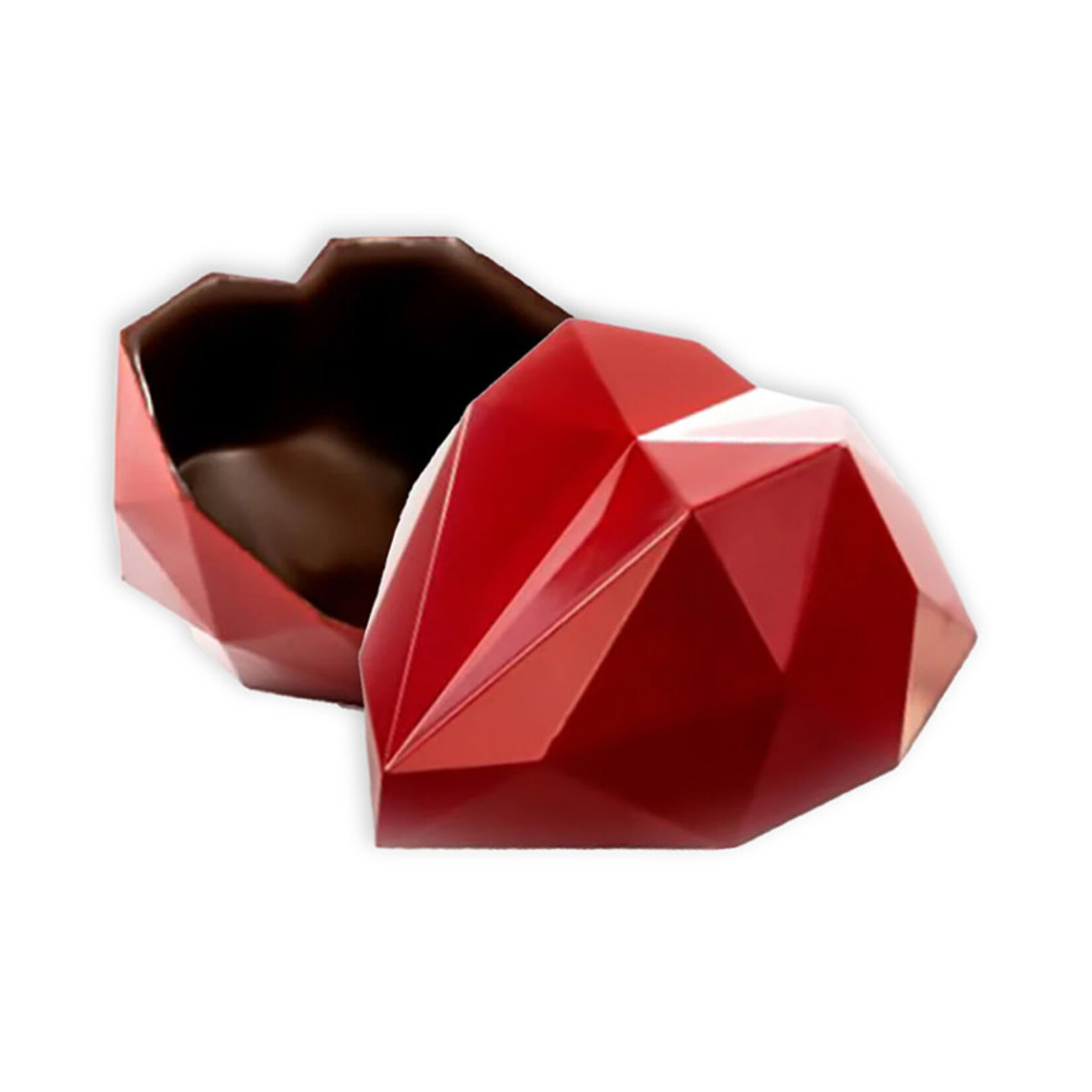 Dobla Dobla - Red Chocolate Heart Coupole (36 ct)