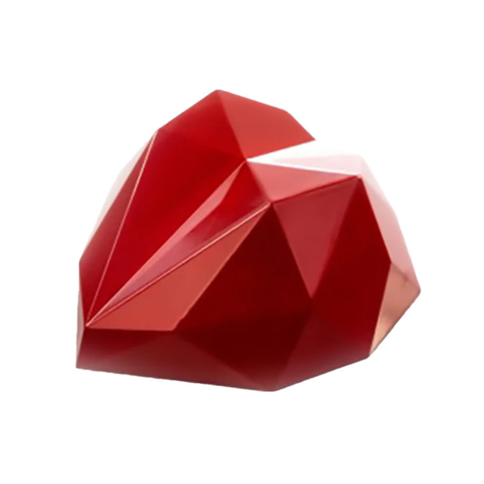 Dobla Dobla - Red Chocolate Heart Coupole (36 ct)