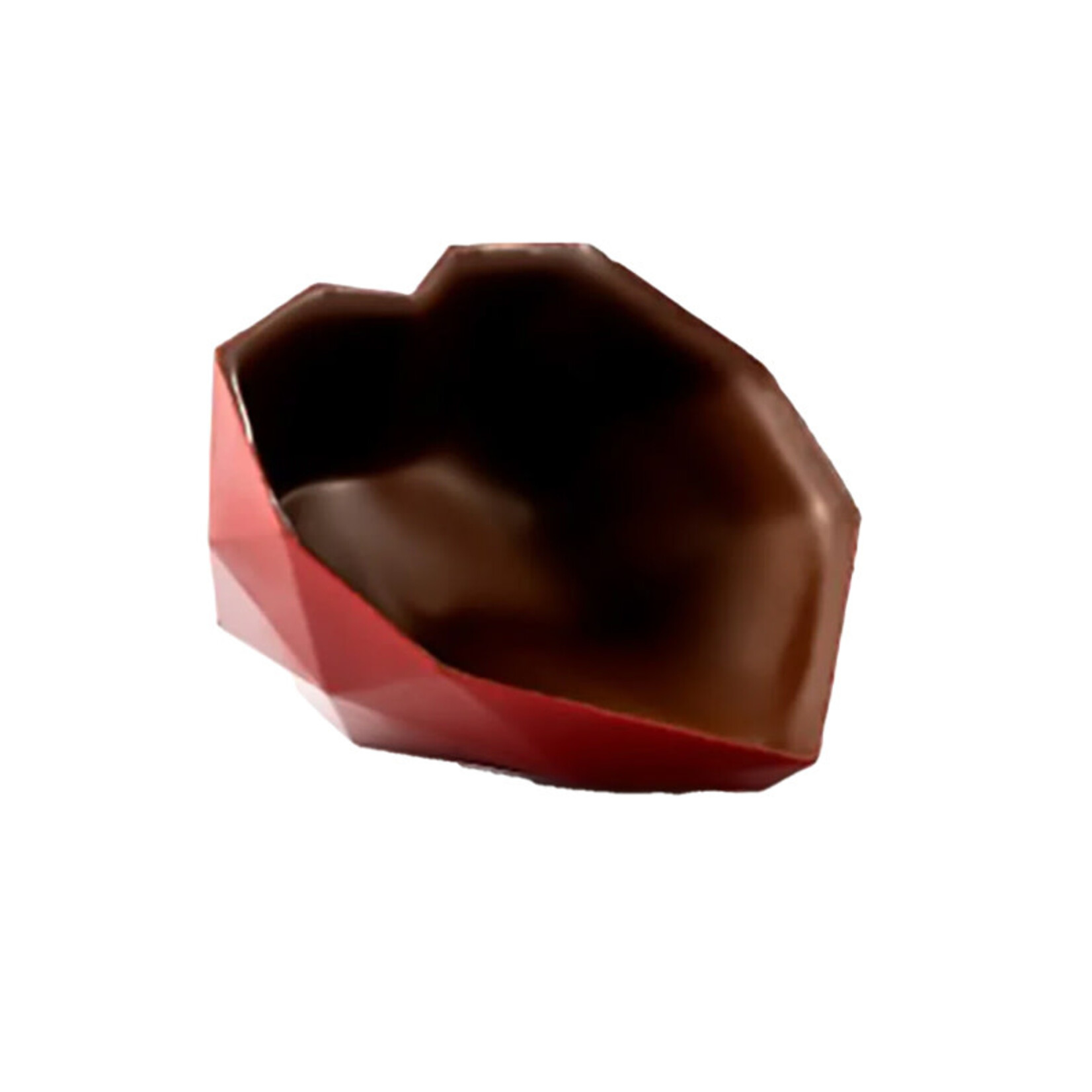Dobla Dobla - Red Chocolate Heart Coupole (36 ct)
